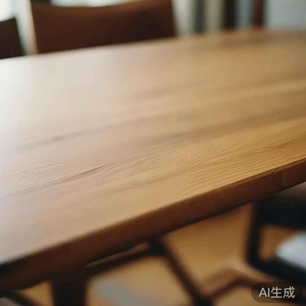 ダイニングテーブル jp 購入前に知るべき配送と組立てのリアル — close-up of the grain and joinery detail, shallo